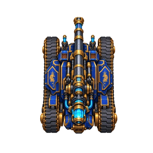 Heavy tracked Siege machine